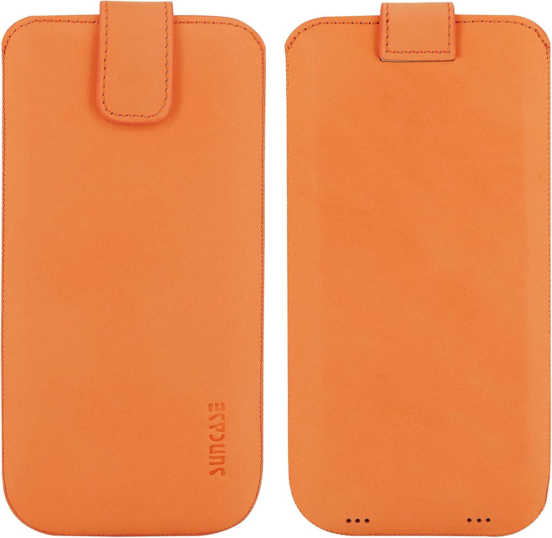 Suncase Etui Tasche kompatibel mit Samsung Galaxy S25 Ultra 5G Hülle mit ZUSÄTZLICHER Case Lasche mi