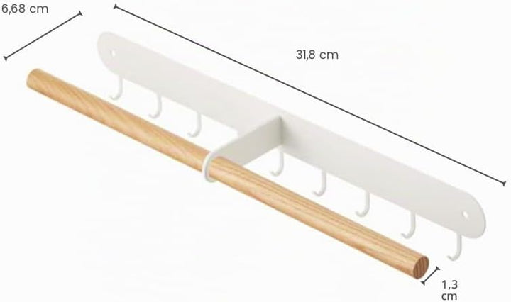 Wall-mounted accessory rack - Tosca