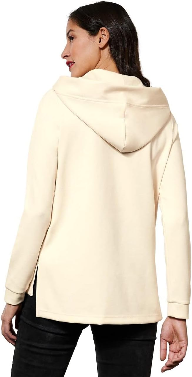Street One Damen Hoodie 42 Creamy Beige, 42 Creamy Beige