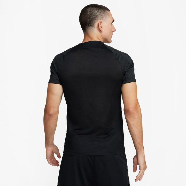 Nike Herren M Nk Df Strke Iii JSY Ss T-Shirt S Black/Black/Black/White, S Black/Black/Black/White