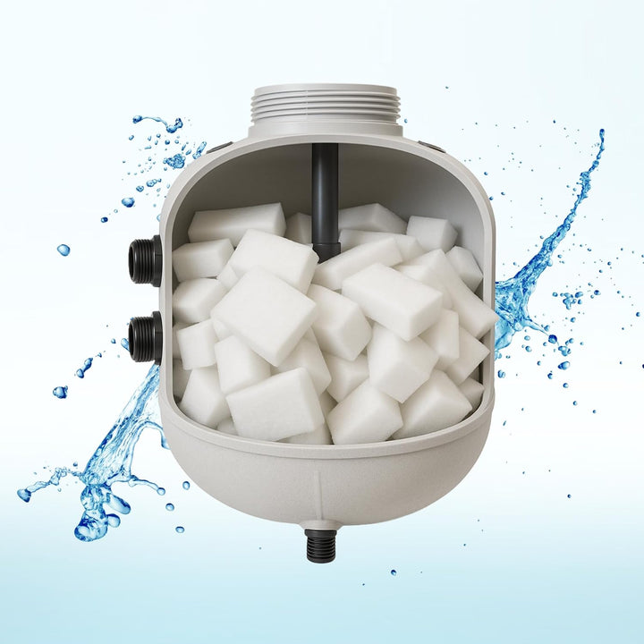 PureFlow Pool 3D Filter – Volumenfilter als Alternative zu Filtersand, Filterglas und Filterballs –