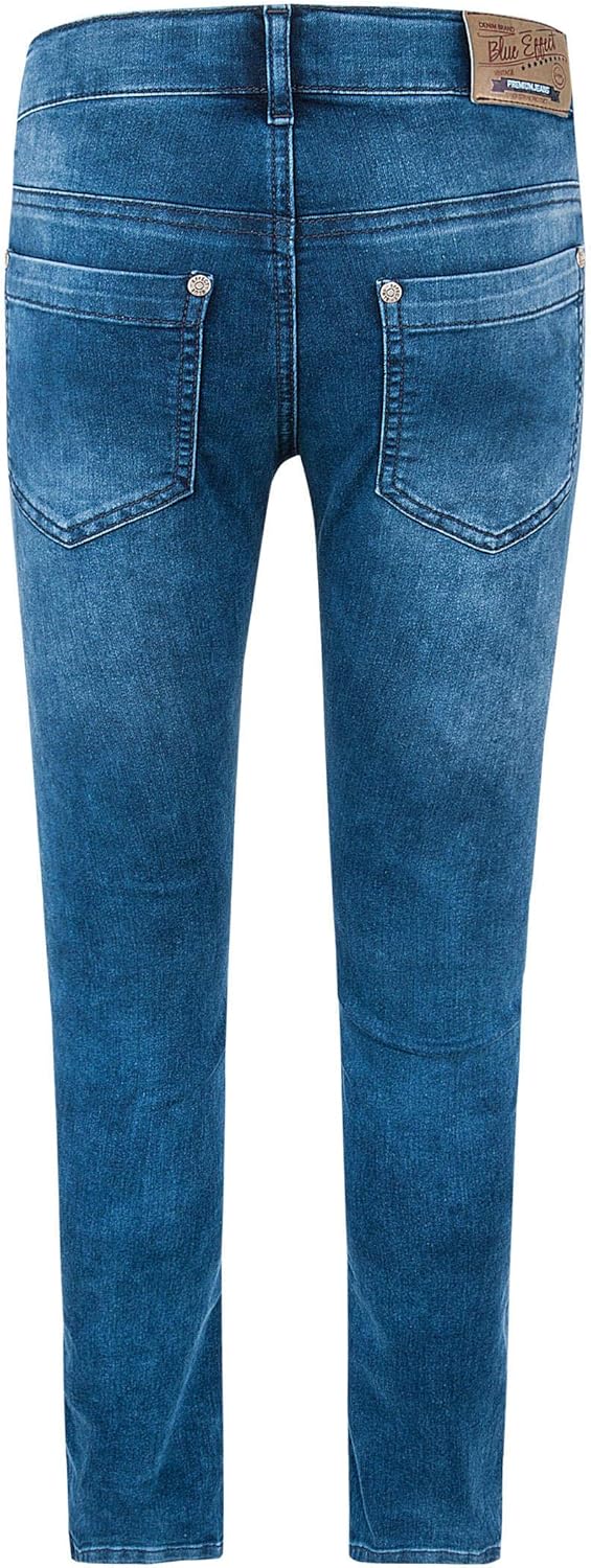 Blue Effect Jungen Jeans Röhre Skinny Fit 146 Grosse Grössen Blue Denim, 146 Grosse Grössen Blue Den