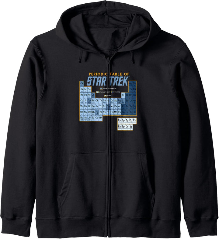 Star Trek The Original Series Periodic Table Kapuzenjacke