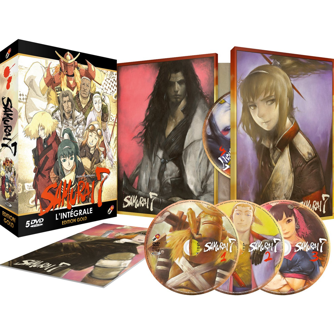 Unbekannt Samurai 7 - Integrale - Gold Edition Coffret DVD + Livret [FR Import], DVD