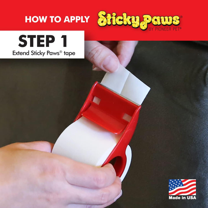 Sticky Paws Schutzklebeband für Möbel, Rolle 10 m