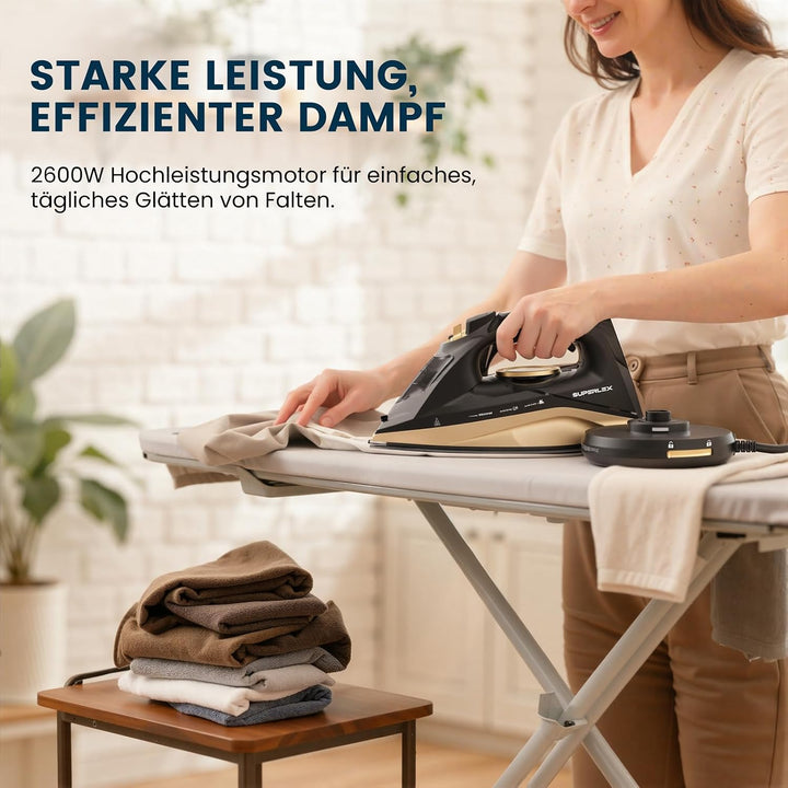 Kabelloses Bügeleisen Dampfbügeleisen Kabellos 2 In 1 2600W