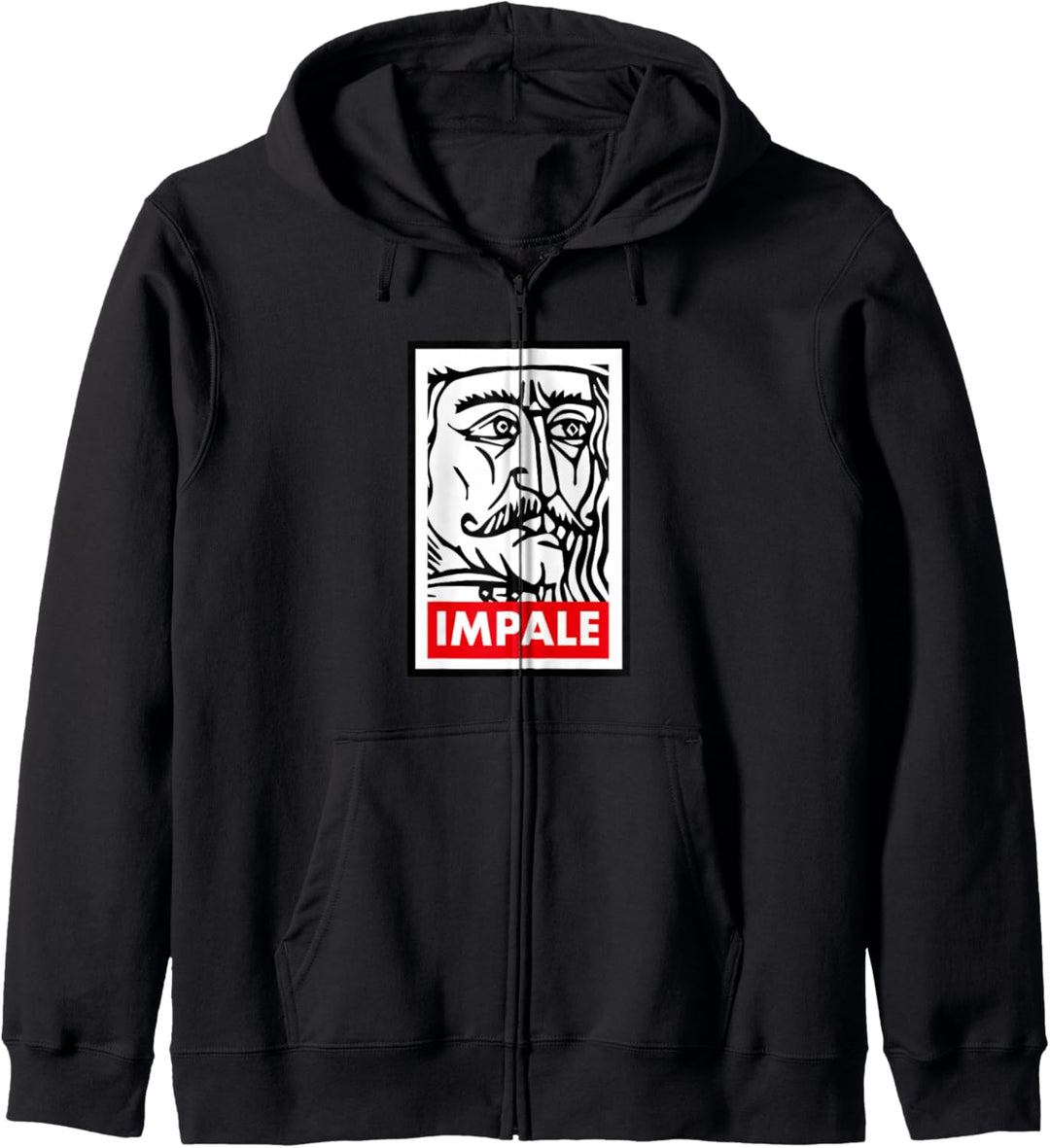 Vlad The Impaler Impale Gothic Grunge Occult Vampire Kapuzenjacke