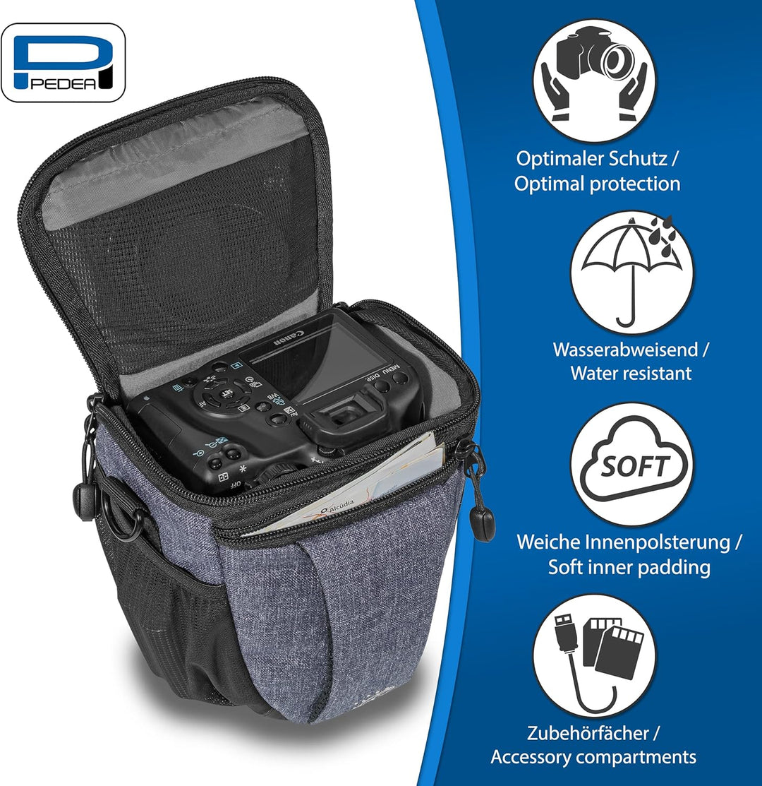 Pedea Kameratasche Fashion für Spiegelreflex DSLR SLR Spiegelreflexkamera Fototasche für DLSM System