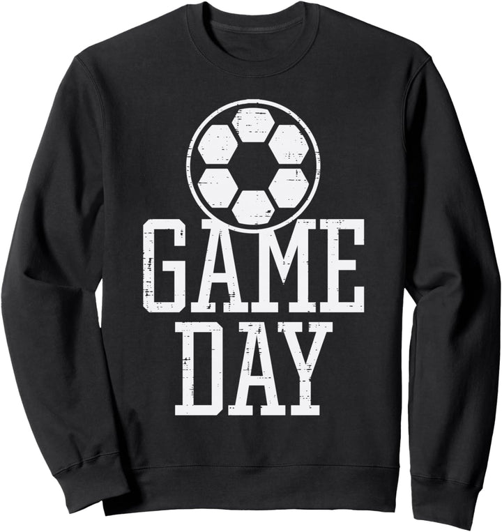 Game Day Fussball Spieler Team Mama Papa Herren Damen Kinder Sweatshirt