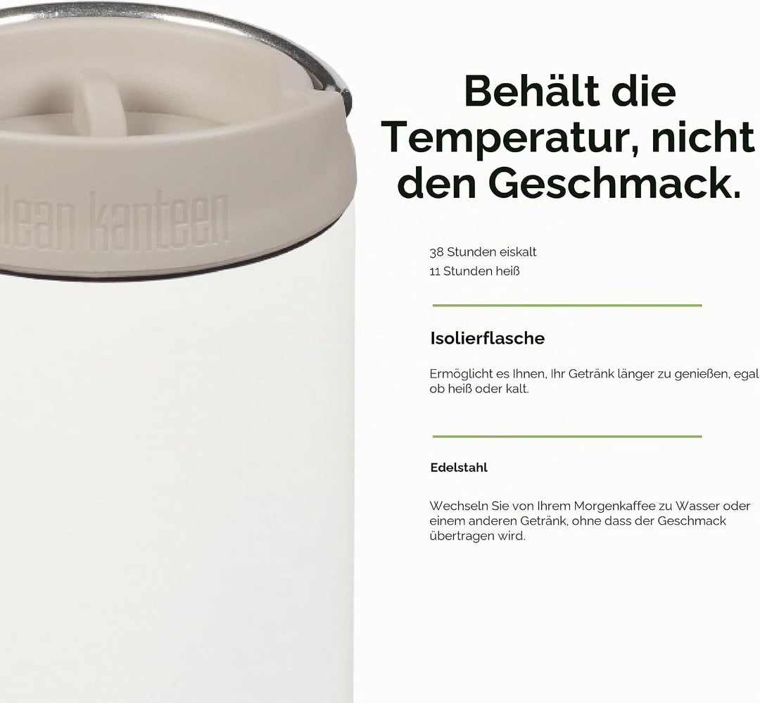Klean Kanteen TK Wide Tofu 340 g, Tofu