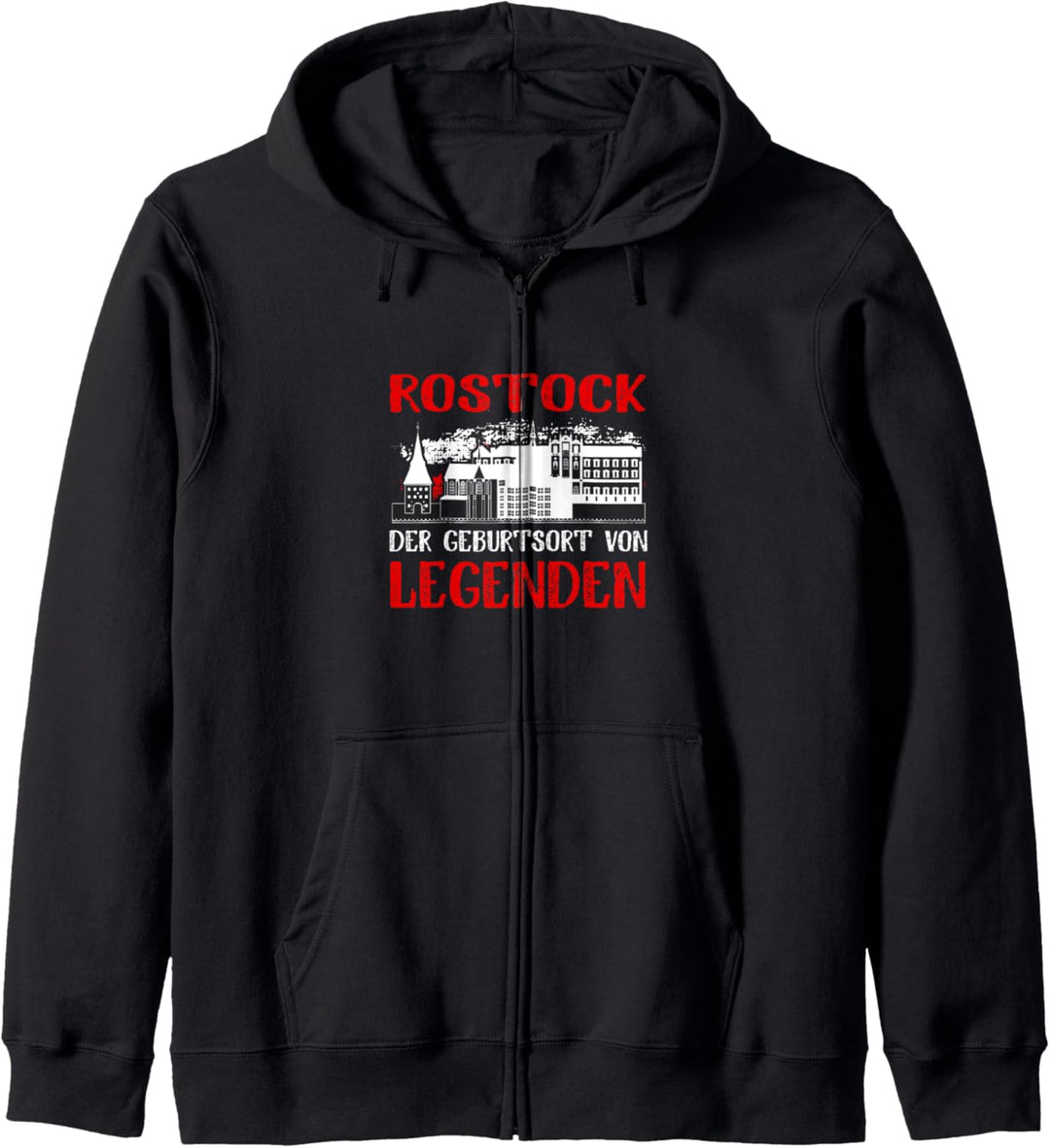 Rostock Der Geburtsort Von Legenden Kapuzenjacke