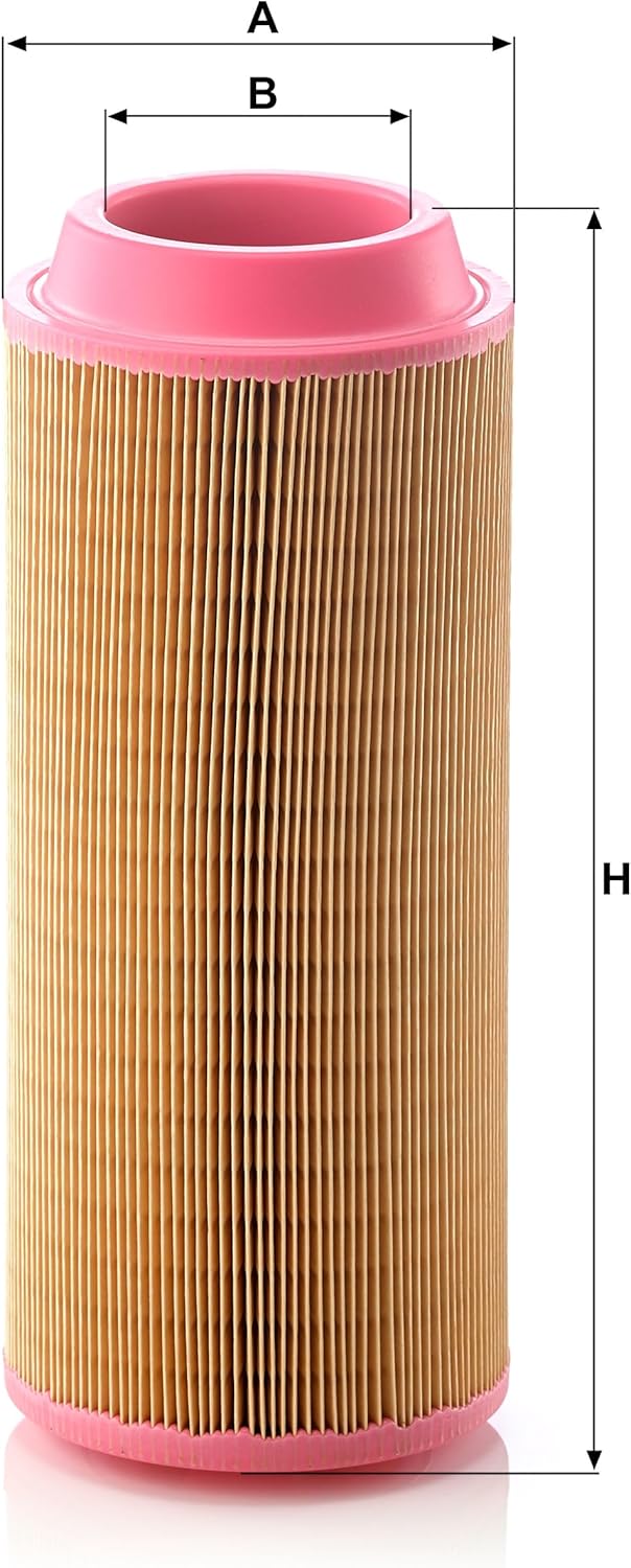 MANN-FILTER C 15 300 Luftfilter – Für Nutzfahrzeuge Single, Single