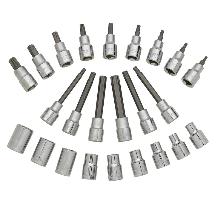 Stanley Transmodul System, Modul 1/2 Zoll Torx Bit-Steckschlüssel-Set (mit Maxi-Drive Profil, S2 Sta