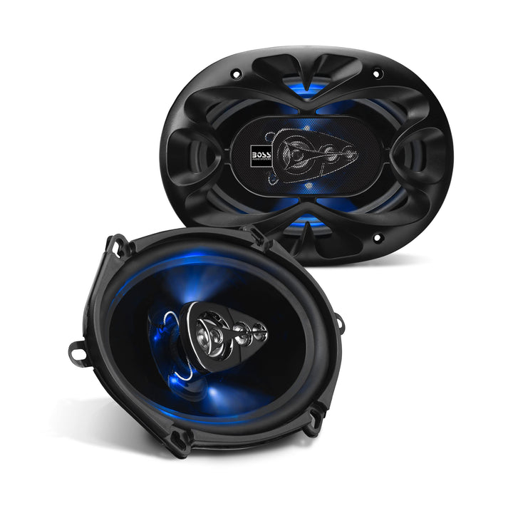 BOSS Audio Systems BE5768 Autolautsprecher – 300 Watt Leistung pro Paar und je 150 Watt, 12,7 x 17,8