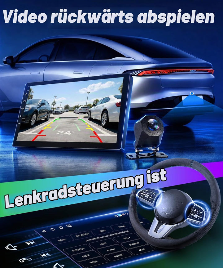 Rimoody 4G+64G Android Autoradio für Renault Dacia Logan 2 Sandero B52 2012-2019 Wireless Carplay An