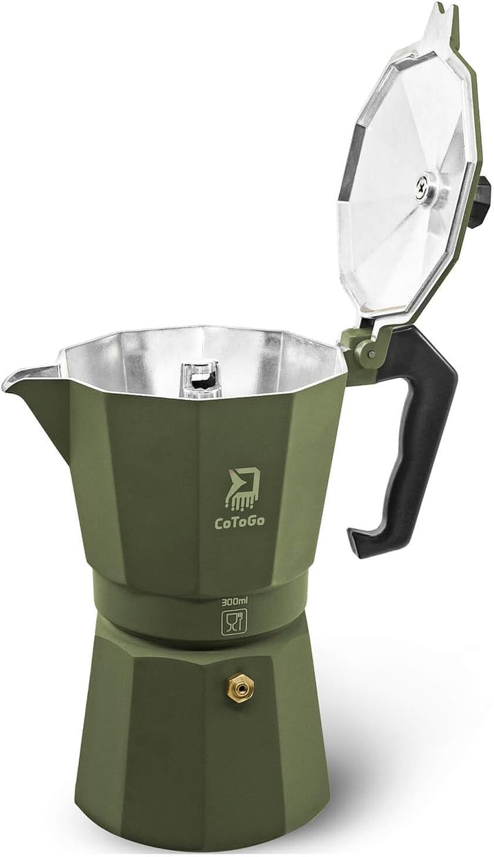 Delphin CoToGo Espressokocher Grün 300ml