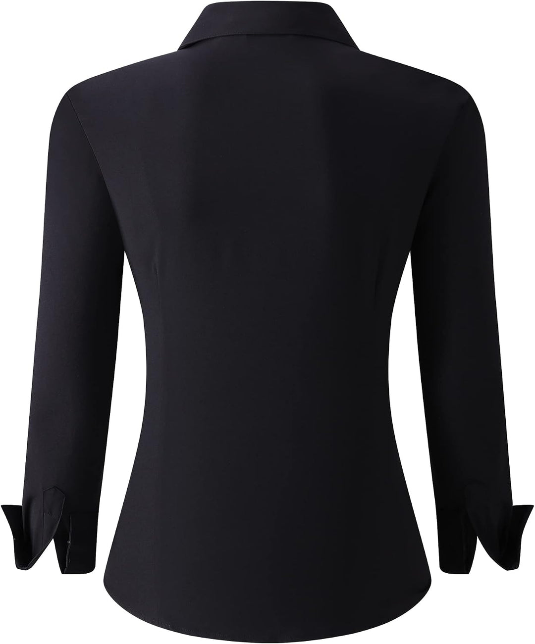 Alex Vando Bluse Damen Langarm Hemd Damen Stretch – Business Button Down Shirts, Bügelfrei Arbeitshe