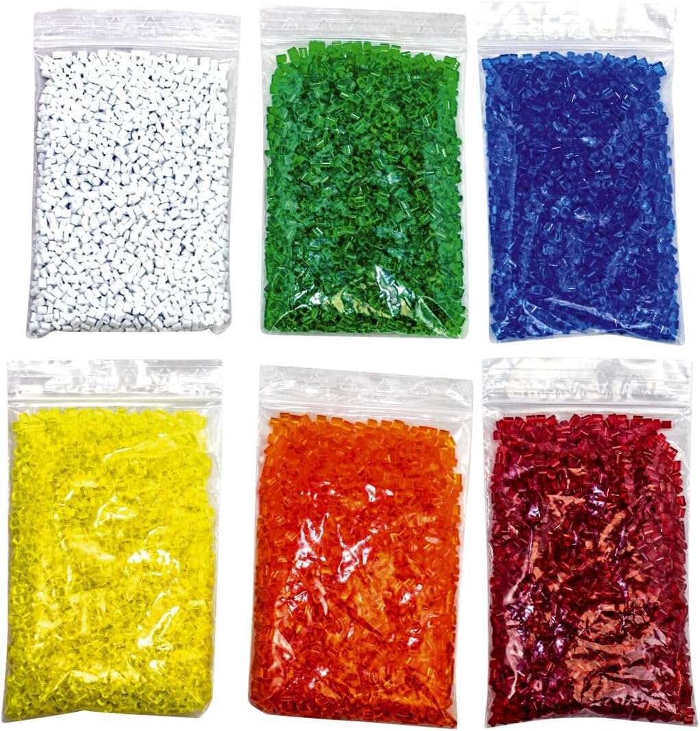 CREATIV DISCOUNT Schmelzgranulat/Colouraplast Scheiben Set, Scheiben Set