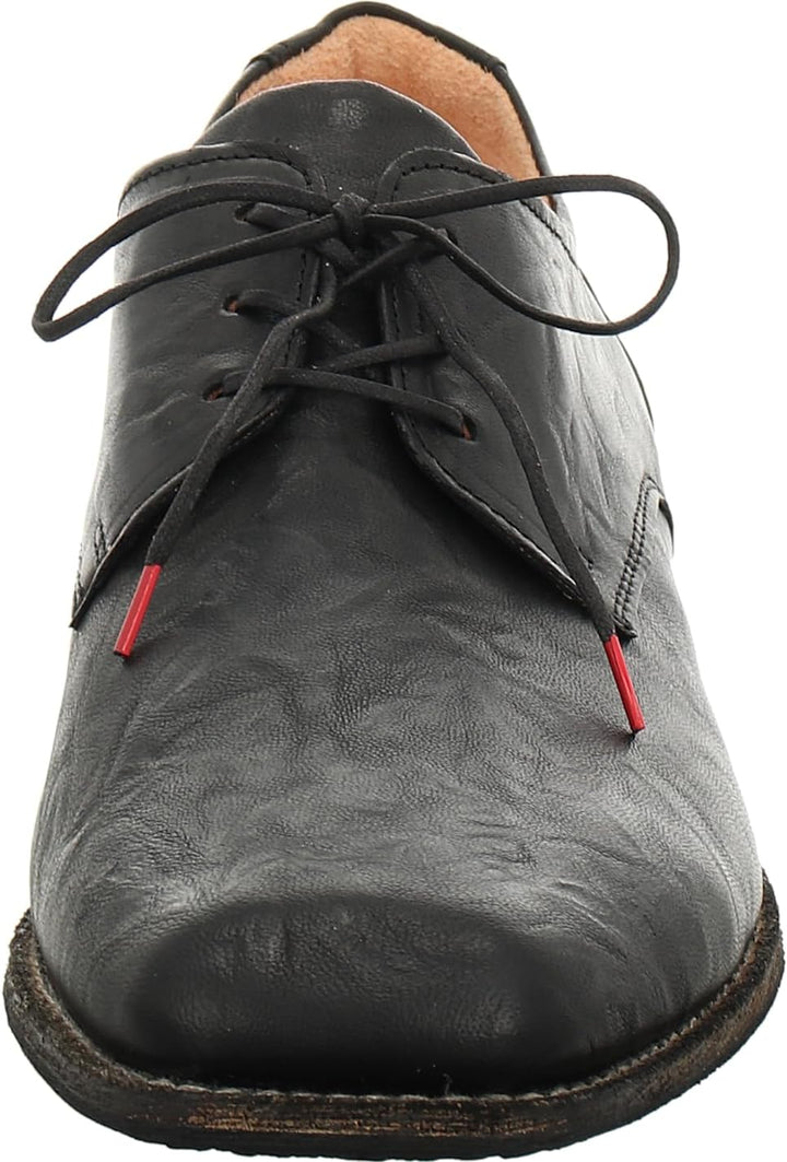 Think Guru Herren Derby Schnürhalbschuhe 44 EU Schwarz, 44 EU Schwarz