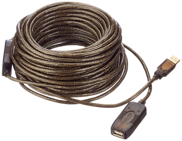 Delock Kabel USB 2.0 Verlängerung, aktiv 20 m Single