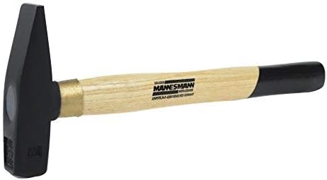 Brüder Mannesmann 124-tlg. Werkzeugsatz im Alukoffer, M29072 &amp; M76503 Schlosserhammer 300 g