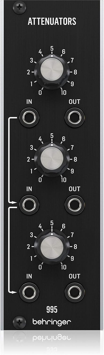 Behringer 995 ATTENUATORS Legendäres analoges Attenuator-Modul für Eurorack, 995 ATTENUATORS