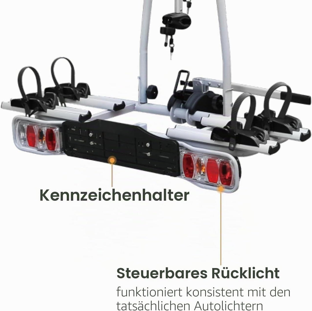 Fahrradträger - Anhängerkupplungs-Fahrradträger - 2 Fahrräder