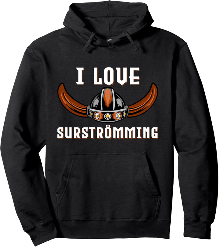 Surströmming Challenge Fisch Hering Schweden Norwegen Pullover Hoodie