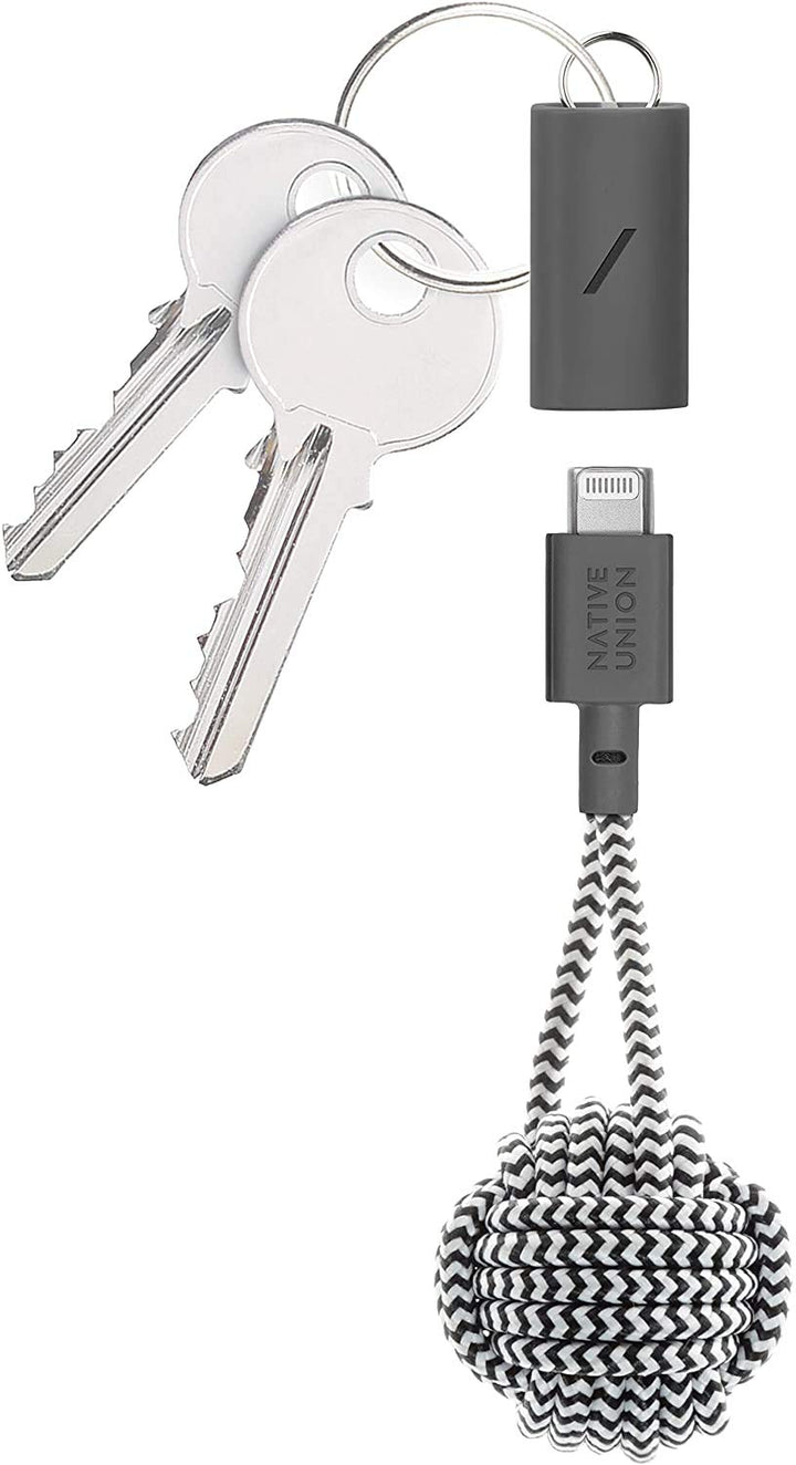 Native Union Key Cable USB-C auf Lightning – Strapazierfähiges Lightning auf USB-Ladekabel mit Schlü