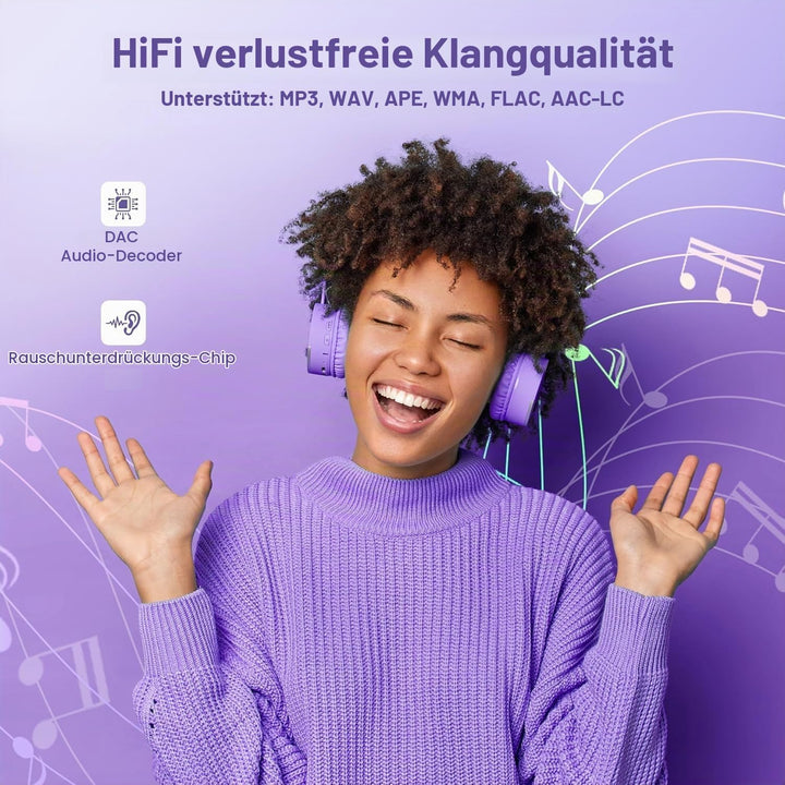 SWOFY MP3 Player Bluetooth 5.3, 64GB HiFi MP3 Player mit Lautsprecher kopfhörer FM Radio Recorder, 2