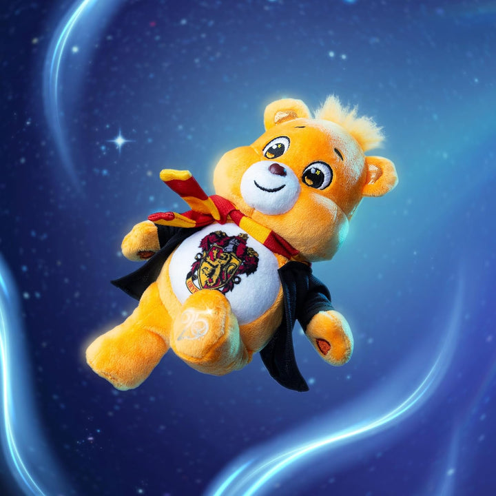 Care Bears Harry Potter Gryffindor Tenderheart Bär, 20 cm, Plüsch, offizielles Hogwarts-Haus, Sammle