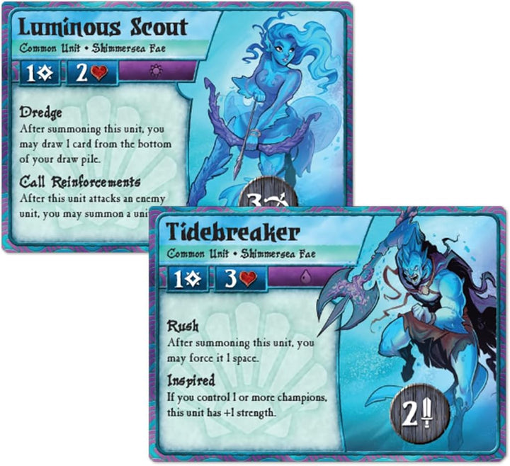 Plaid Hat Games | Summoner Wars Shimmersea FAE Faction Deck | Kaartspel | Uitbreiding | Vanaf 9 Jaar