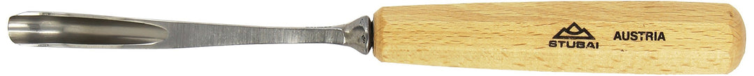Stubai Stechbeitel Serie 55 - Form 32 : Gekröpftes Hohleisen 10mm - 553210, 10mm