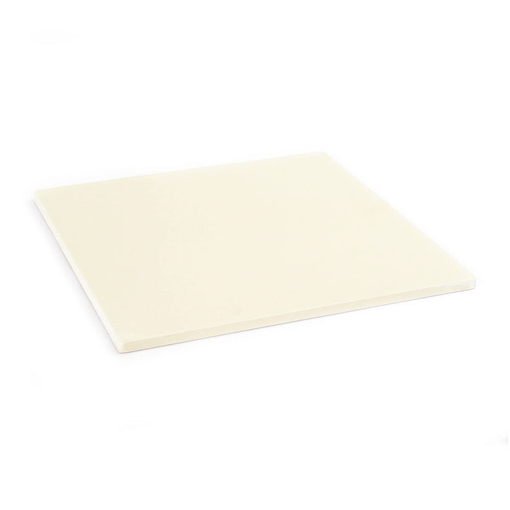 Toboli Pizzastein für Gasofen 330x330mm rechteckig aus Cordierit bis 500°C für knusprigen Pizzaboden