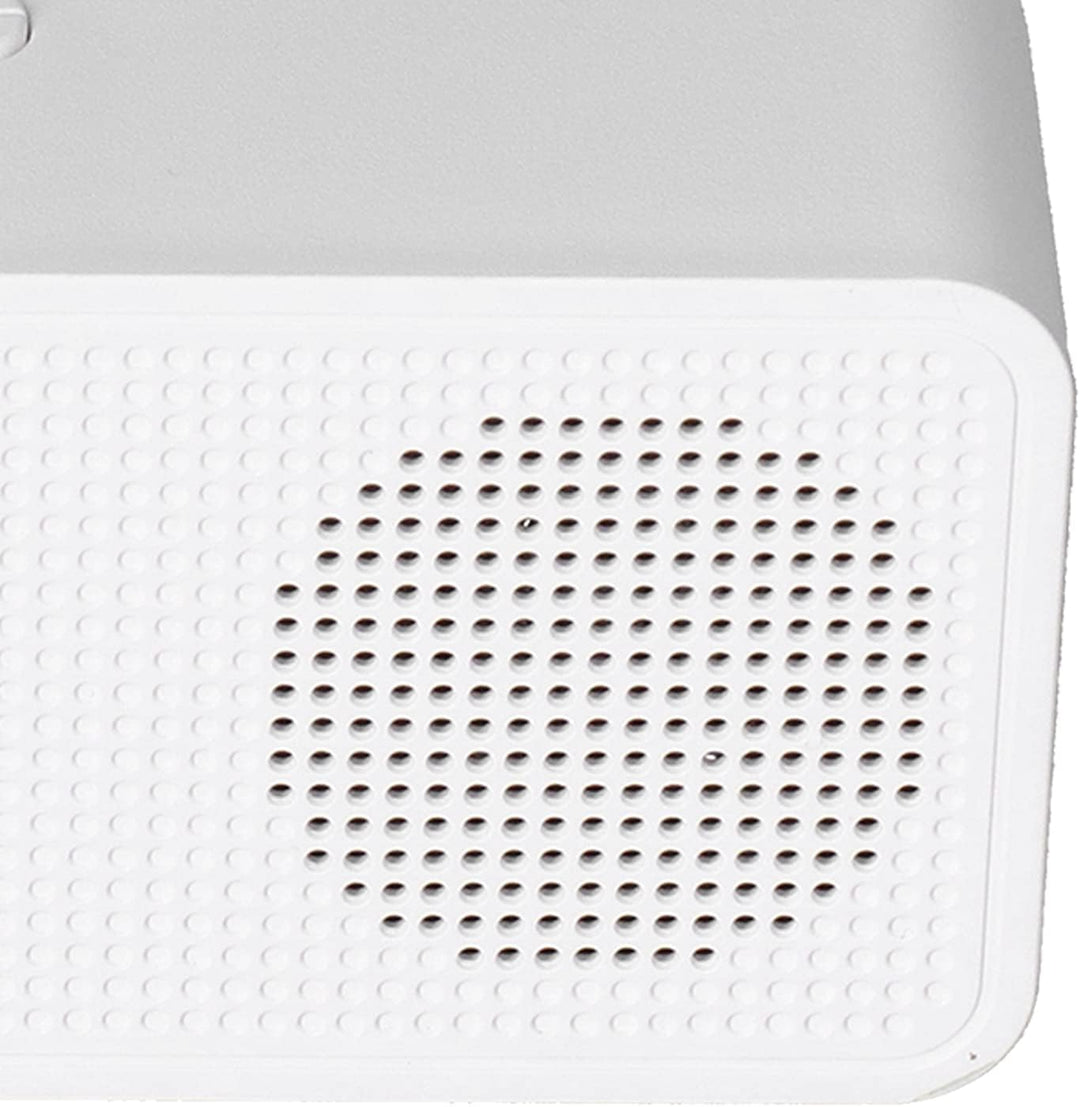 Sorandy G50 Multifunktionaler Digitaler Wecker, Grosser Display-Wireless-Radiowecker, BT-Lautspreche