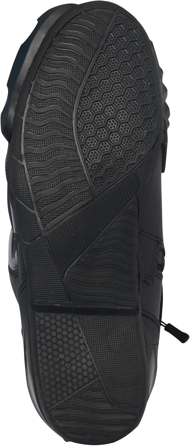 Bohmberg Spartans Motorradstiefel Herren-ergonomisch-leicht, Motorradschuhe aus echtem Leder mit auf