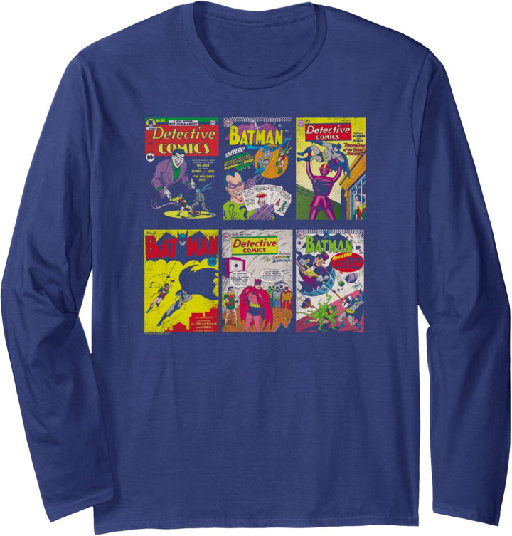 Batman Covers Langarmshirt
