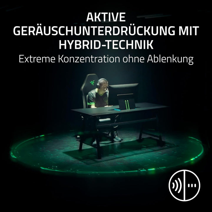 Razer BlackShark V3 Pro für PlayStation – Kabelloses E-Sport-Headset mit aktiver Geräuschunterdrücku