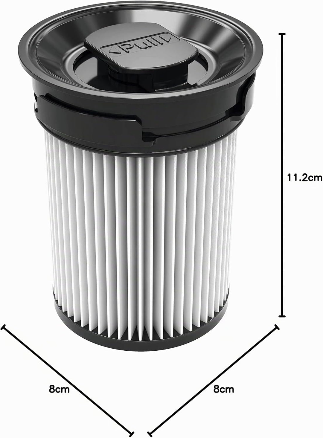 Miele Original Zubehör - Feinstaubfilter HX-FSF / Filtert kleinste Staubpartikel / Einfache Reinigun