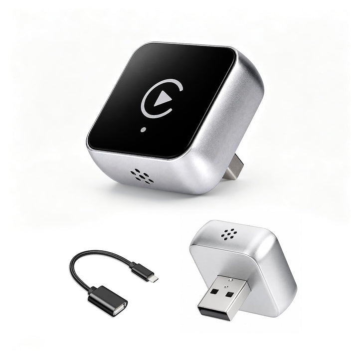 2026 Wireless CarPlay &amp; Android Auto Adapter 2-in-1 – Mit 2,4+5,0 GHz WiFi 6, Bluetooth 5.3, Plug &amp;