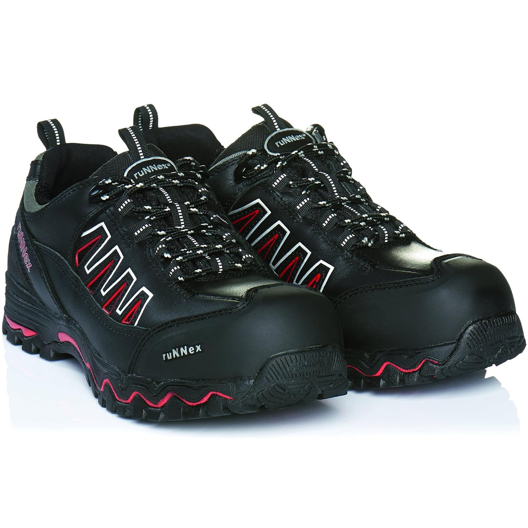 ruNNex Sicherheitsschuhe S3 LightStar extra leichte Halbschuhe Grösse 41, schwarz, 5320, 41