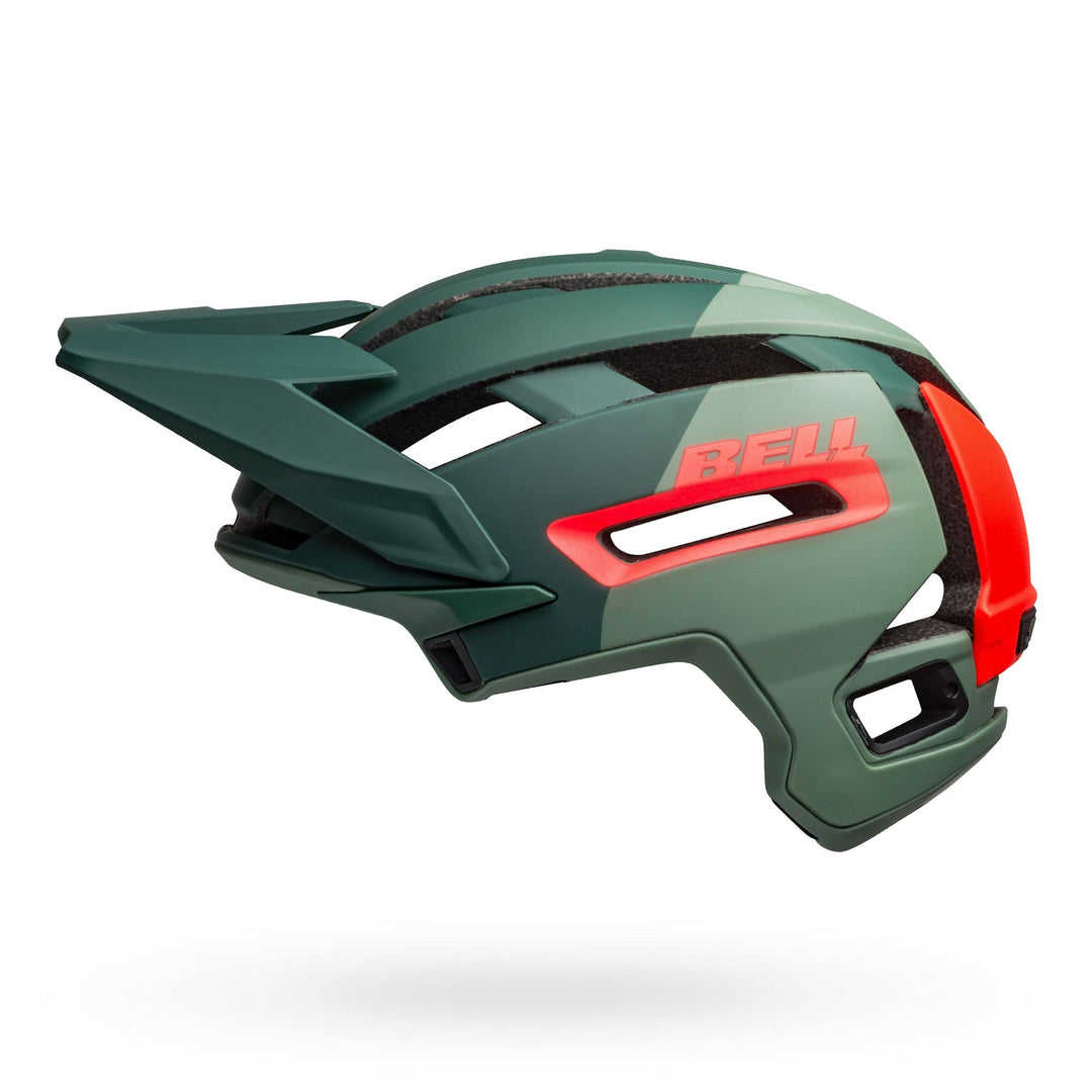 BELL Super Air S | 52-56cm matte/gloss green/infrared, S | 52-56cm matte/gloss green/infrared