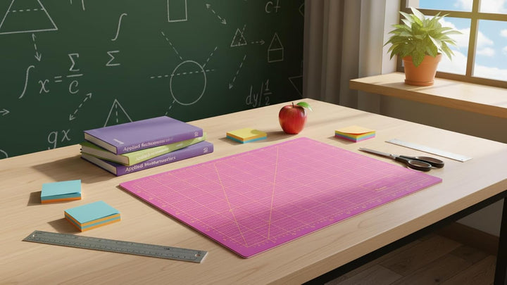 Victor Schneidematte Violett Pink 45x60cm 3-lagig A2 selbstheilend Violett Pink 60L x 45B cm, Violet