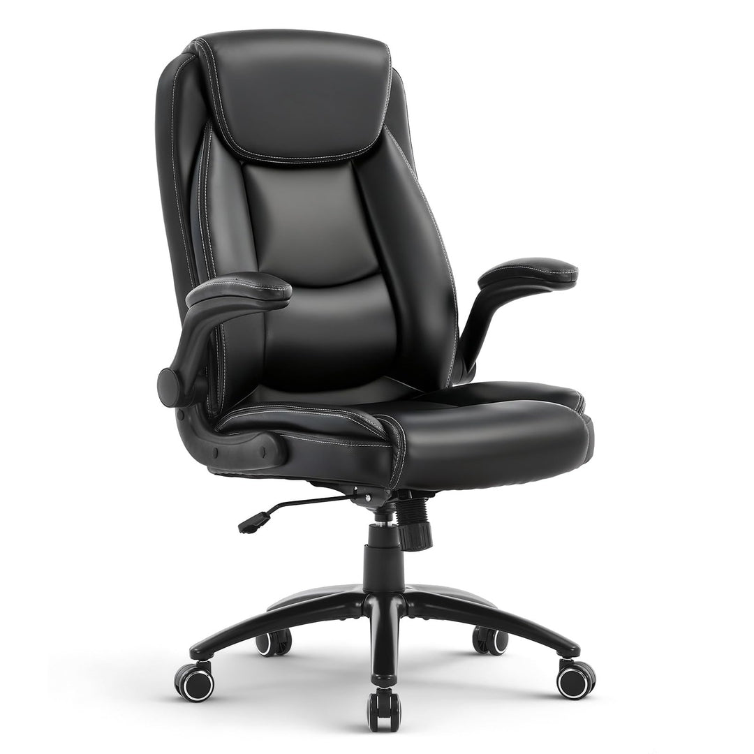 COLAMY Bürostuhl Ergonomisch, Ergonomischer Büro 360° Drehstuhl für Office, Chefsessel Stuhl mit Hoc