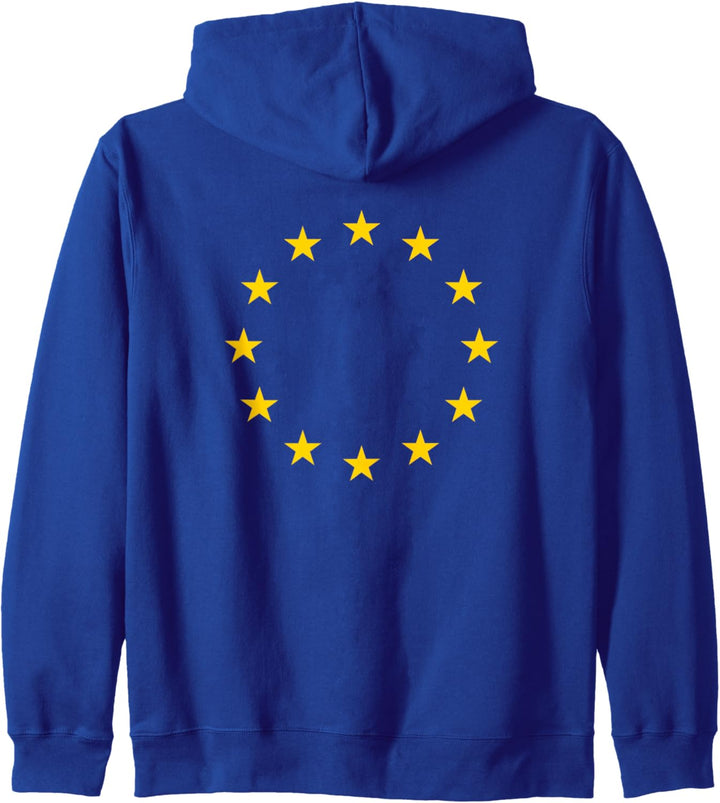 Europäische Union Flagge Europa EU Anti Brexit Frieden Kapuzenjacke