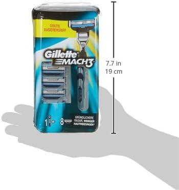 Gillette MACH3 Klingen 8 Stück plus Handstück