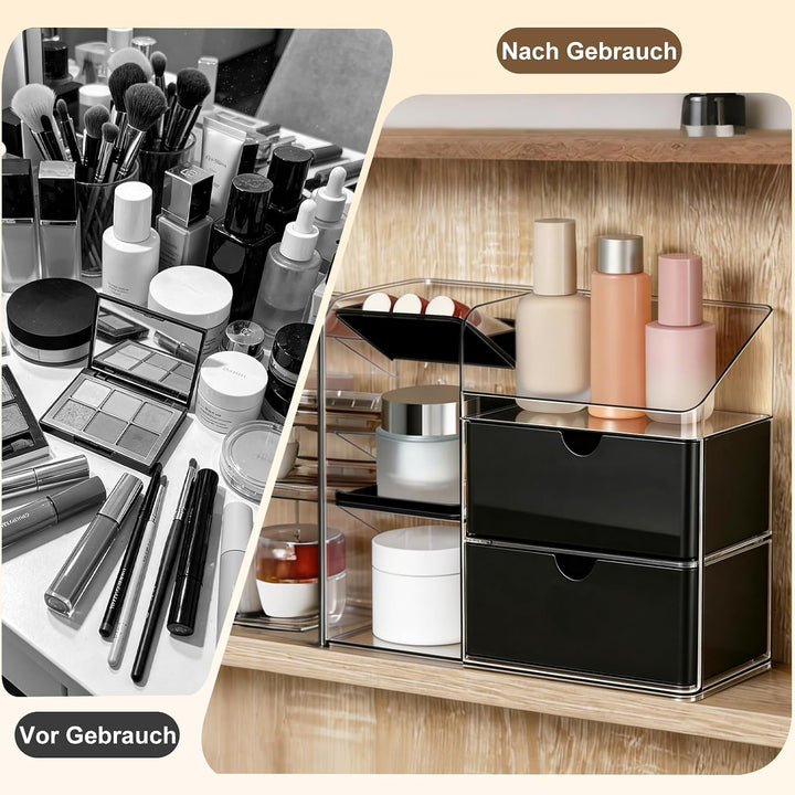 Schminktisch Organizer für Schublade, Make up Organizer Acryl