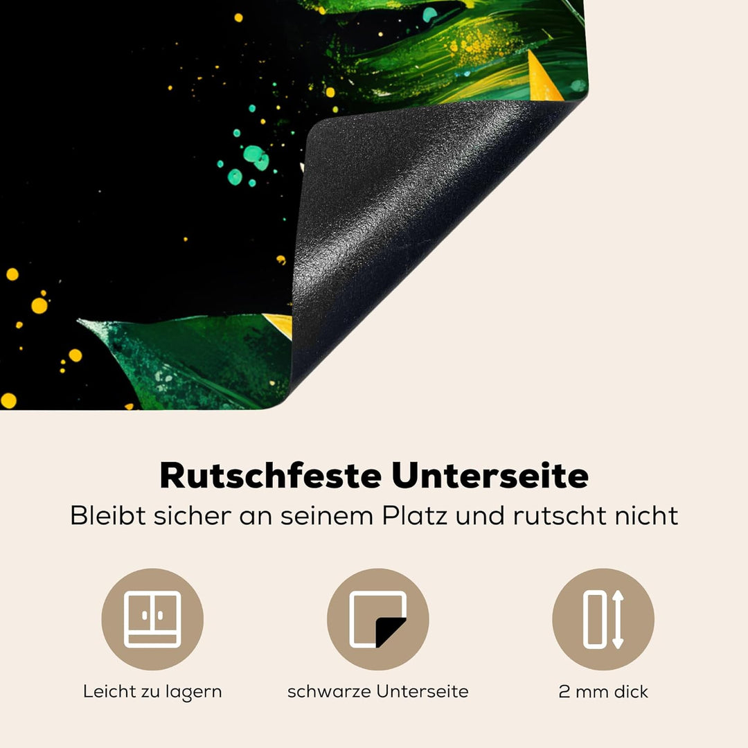 Herdabdeckplatte 70x52 cm Einteilig Abdeckplatten Cerankochfeld Abdeckung Ceranfeld Herdplattenabdec