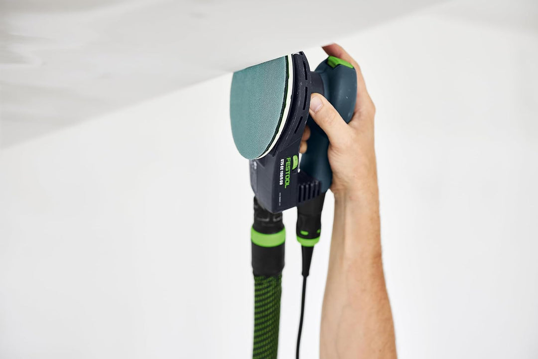 festool 203309 Netzschleifmittel STF D150 P240 GR NET/50, Medium, 50 Stück, Schwarz, grün Schleifsch
