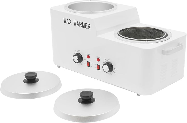 9L Wachsschmelzer,50x24x25cm Double Pot Wax Heater Maschine,600W Haarentfernungs Wachsheizung,Wachst